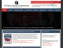 Tablet Screenshot of nycrimecommission.org